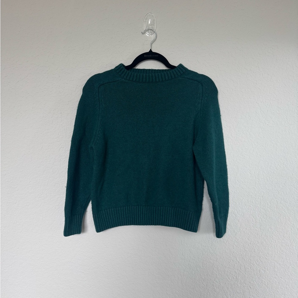 Zara Dark Teal Knit Sweater